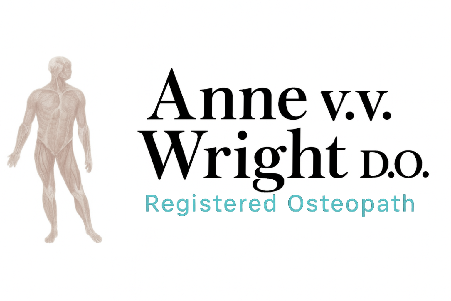 Anne v.v. Wright Osteopath Logo